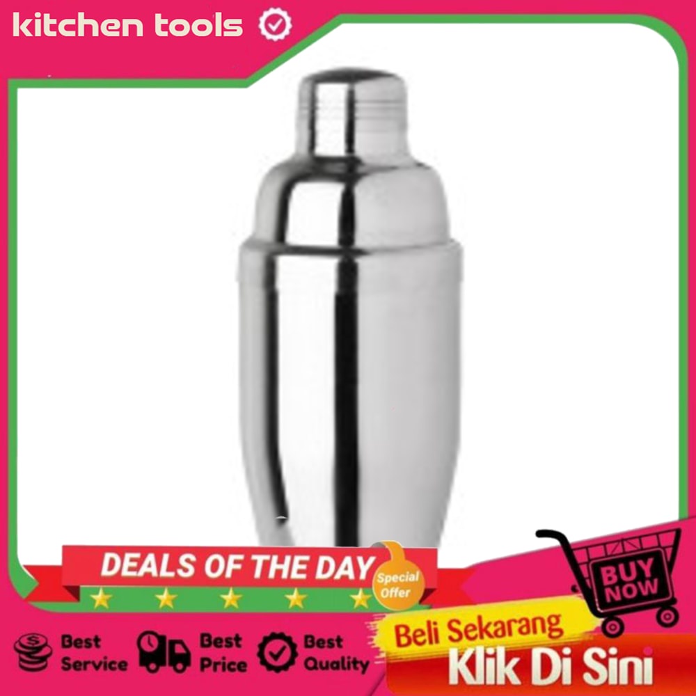 

SS COCKTAIL SHAKER 770CC / PENGOCOK COCKTAIL BEST DEAL