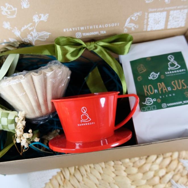 

Coffee Pour Over Gift Set - Sarangopi Christmas Gift Hampers Kado Kopi