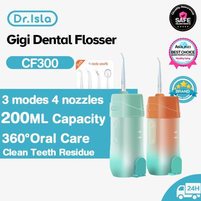 Dr.isla Water Flosser Dental Water Flosser Oral irrigator 200ml