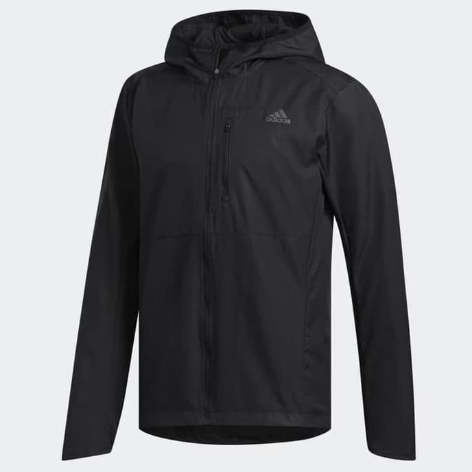 SALE ORIGINAL JAKET LARI ADIDAS OWN THE RUN HOODED WIND JACKET FL6964