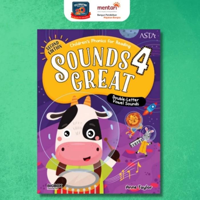 

Sounds Great 2nd Edition || Buku Pembelajaran phonics TK K1 dan K2 Best Seller