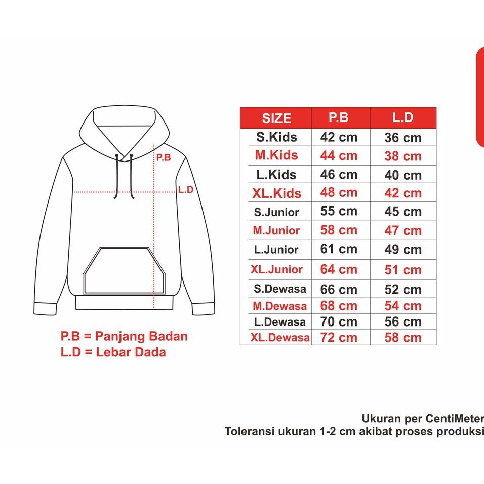 Doopkids Jaket Hoodie Anak & Dewasa Couple / Sweater Anak Perempuan Couple 1-13 Tahun