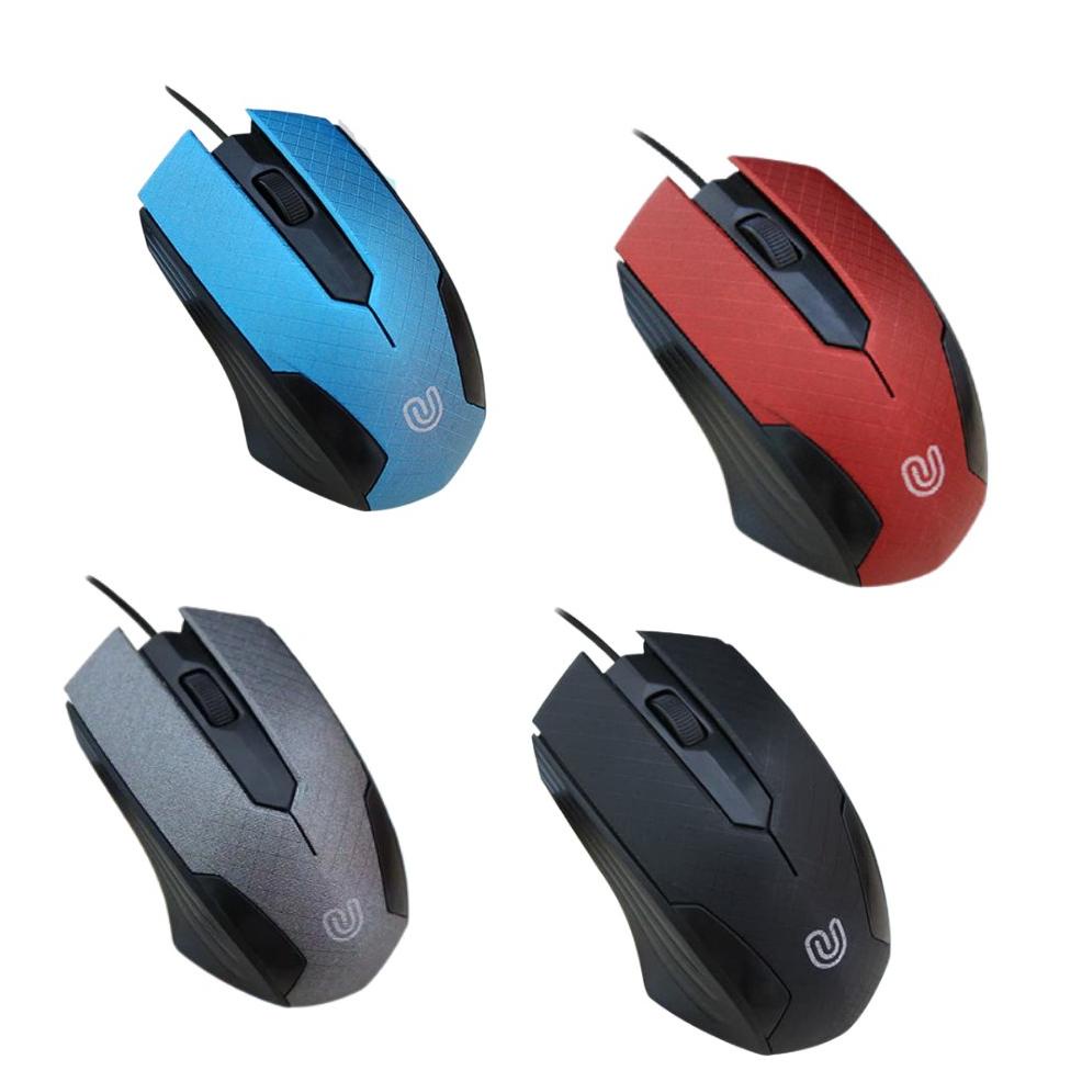 7.7 Optical Mouse G4 Unitech Wired Kabel Usb 1Dpi
