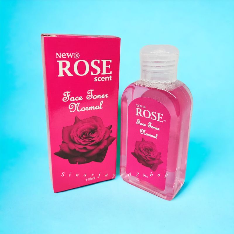 Toner New Rose Scent Face Toner Normal Bpom 115ml