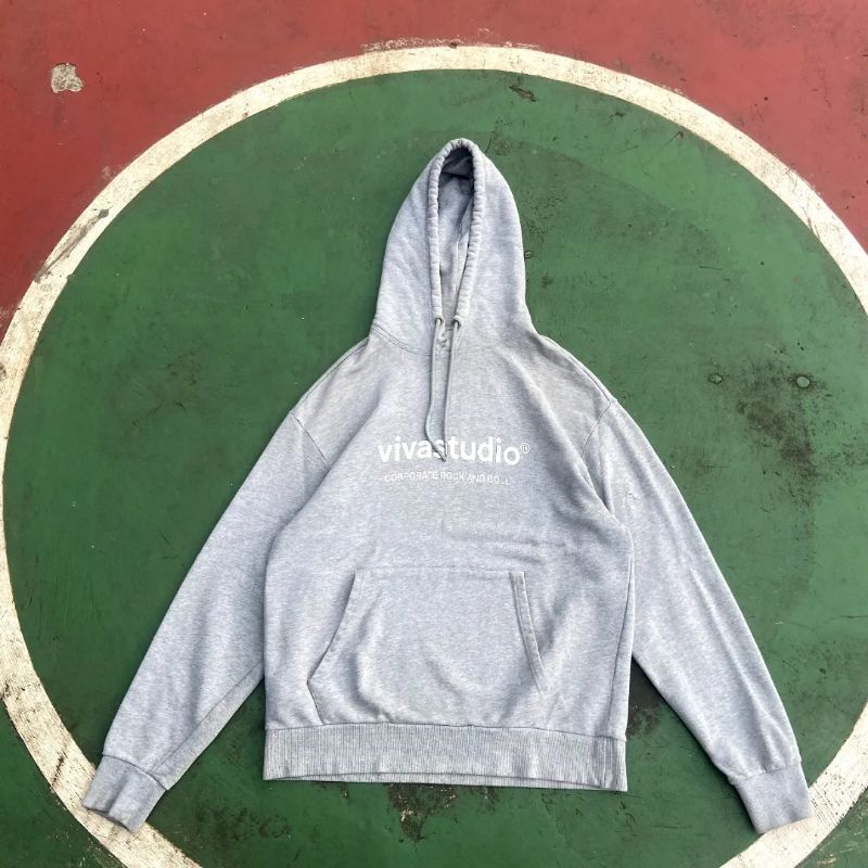 viva studio hoodie grey