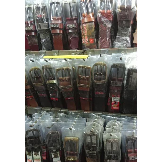 Gesper Pria Gio 2000 Kulit / Ikat Pinggang Kulit Gio 4 Warna Tali Pinggang Pria Kulit Gio Era Sabuk 