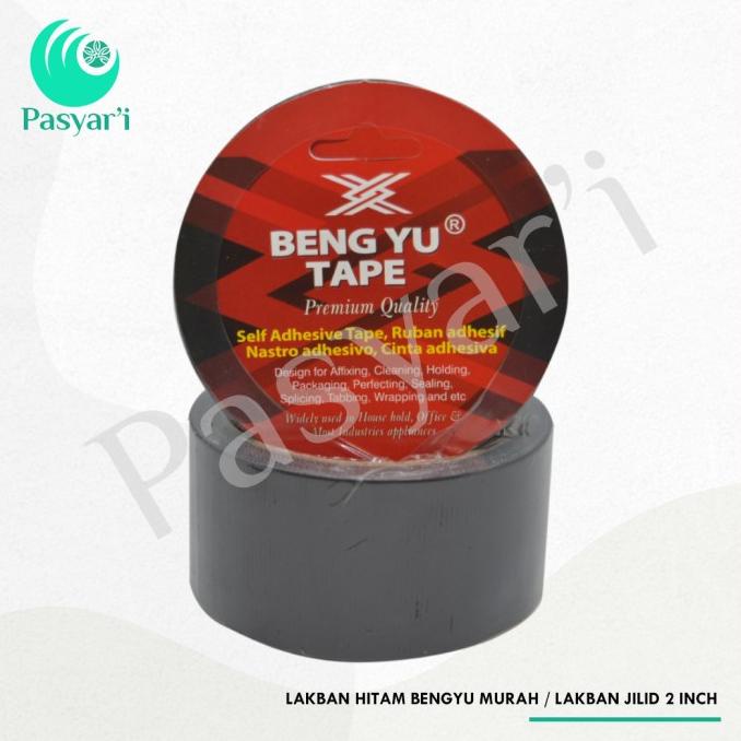 Lakban Hitam Bengyu murah / Lakban Jilid 2 inch jen03