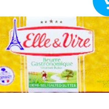 

Mentega / Butter Elle & Vire 200 Gr (Gosend/Grab - Instant Only)