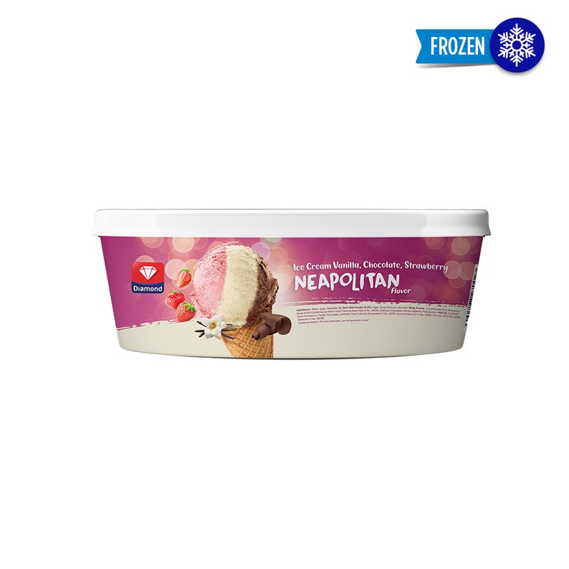 Diamond Ice Cream Neapolitan 700ml