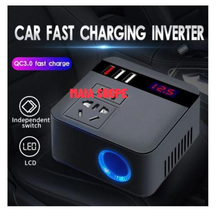 Aqq E - Car Stuff K7 / Charger Serbaguna Untuk Mobil