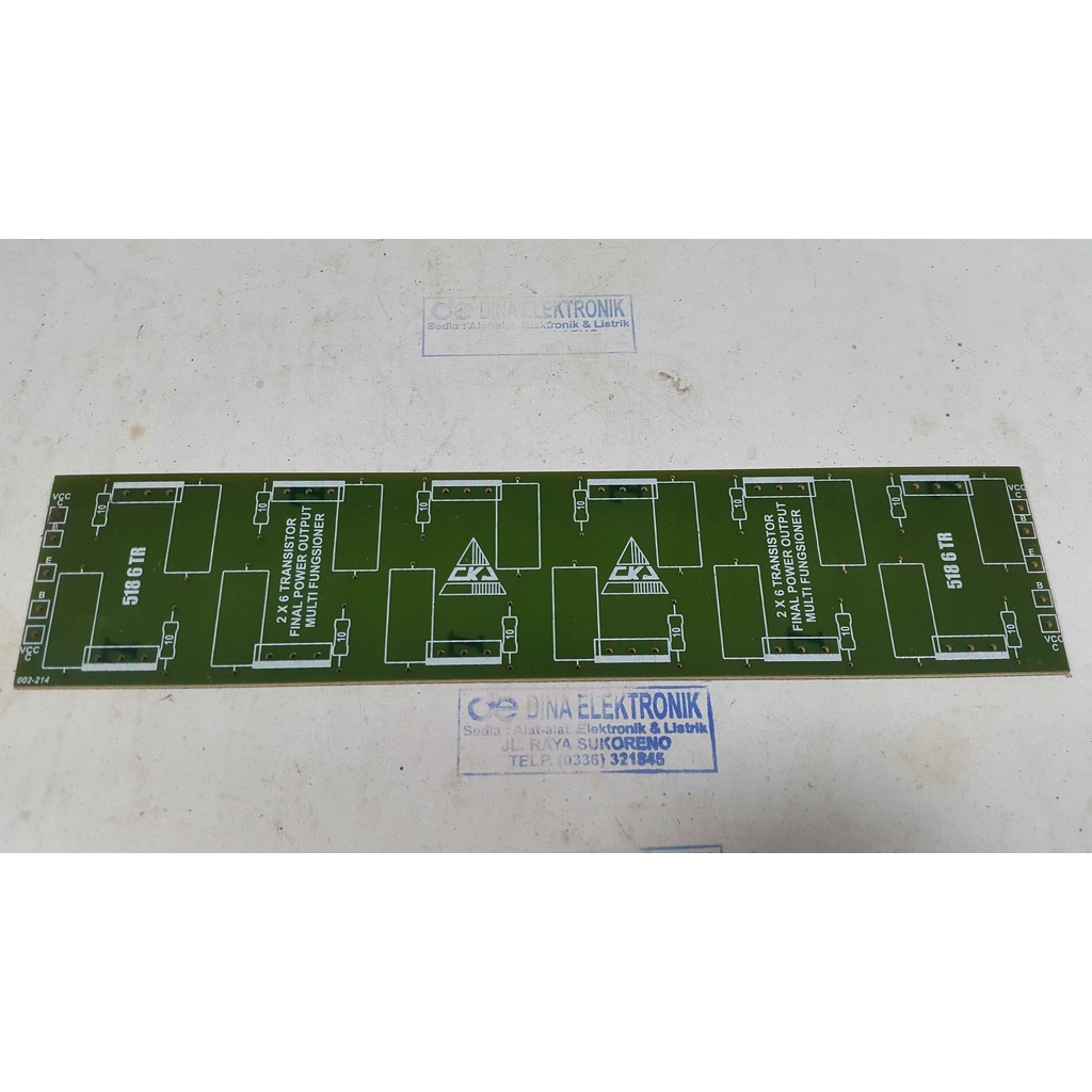 PCB TRANSISTOR FINAL SANKEN - 6 SET