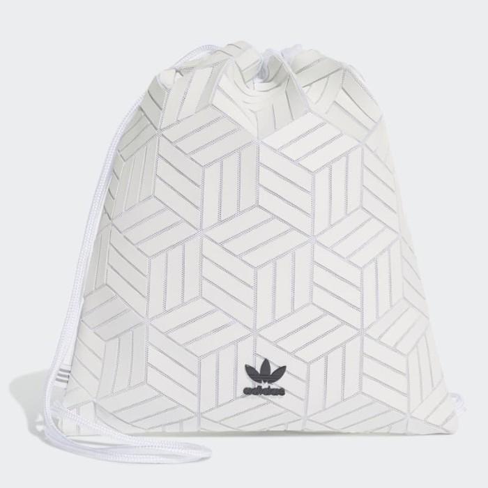Terlaris Tas Adidas 3D Gymsack White Original