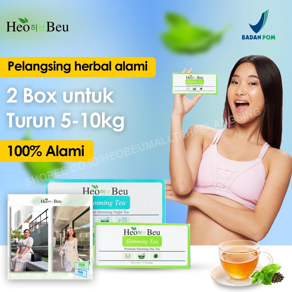 

Heo Beo Slimming Tea 100% Original Non COD