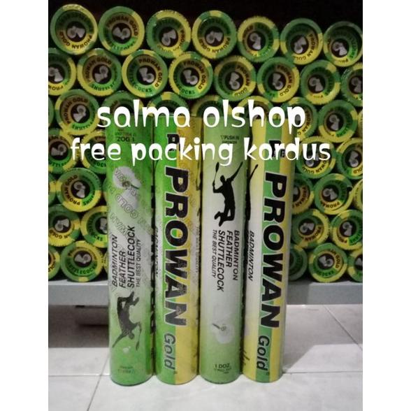 New Prowan Gold Shuttlecock Original Kok Badminton
