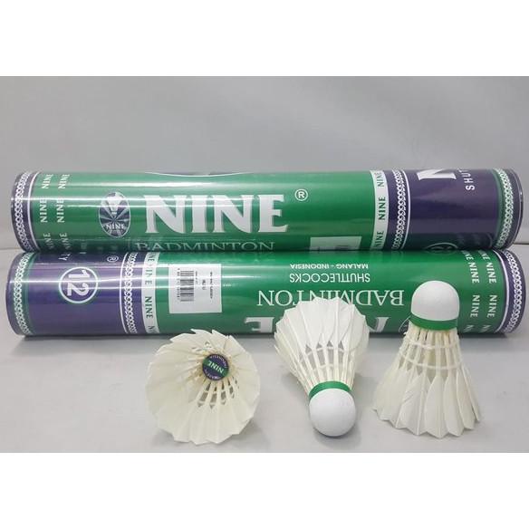 Sale Cock Nine Hijau Shuttlecock / Kok Bulutangkis/Badminton (Bulu Jp Gold)