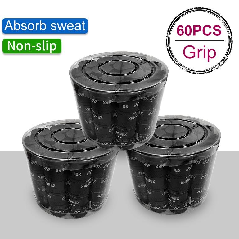 New Yy/Tanle 60/30/10Pcs Hand Glue Grip Aksesori Raket Bulutangkis Sixty Tongkat Pancing Penyerap Ke