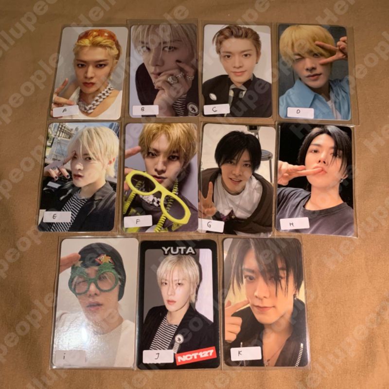 [ READY ] PHOTOCARD OFFICIAL YUTA NCT127 NCT 2 BADDIES AY-YO PC