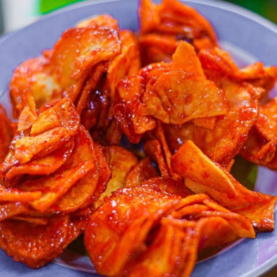 

Kripik Balado Shirley Bulat 500Gr/ Kripik Balado/ Padang/ Balado/ Sna/ Keripik/ Balado Bulat Besar