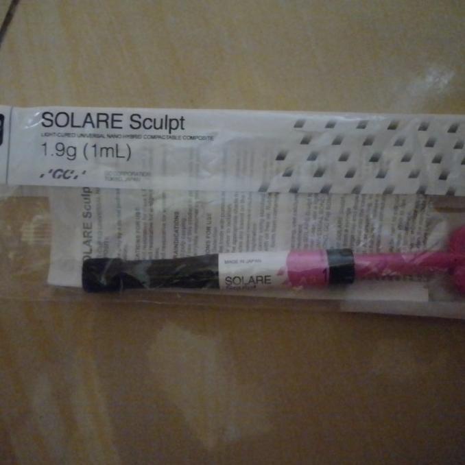 Bahan tambalan composite solare sculpt syringe A2 1,9 (1 ml ) GC