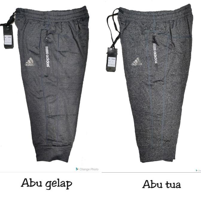 Celana training jogger pendek Adidas import