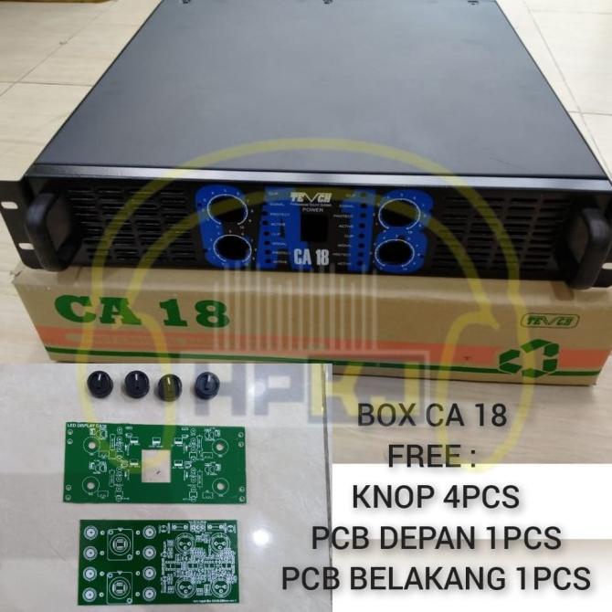 >*>*>*>*] BOX POWER CA18 CA 18 4 CH 4CH 4 CHANLE AMPLIFIER