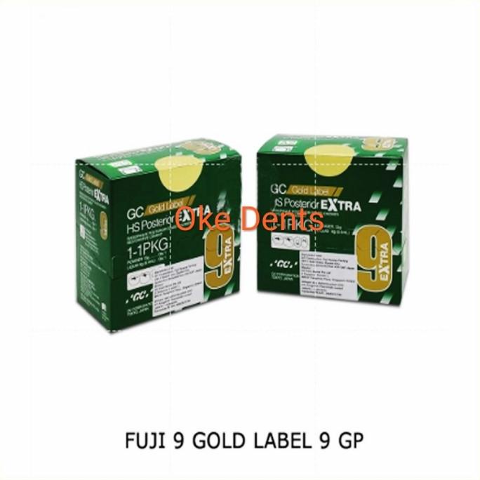 Gic Fuji 9 Extra pack label gold A3