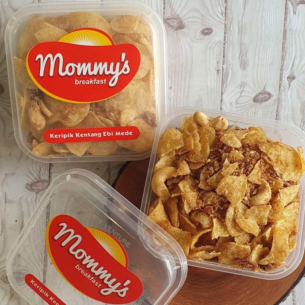 

Keripik Kentang Ebi Mede Balado 205g X Vegan Plain 115g Mommys Bundling Kid n Mom Best Seller