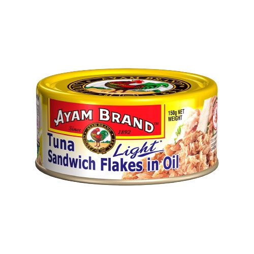 

Ayam Brand Tuna Light Sandwich Flakes In Oil 150gr