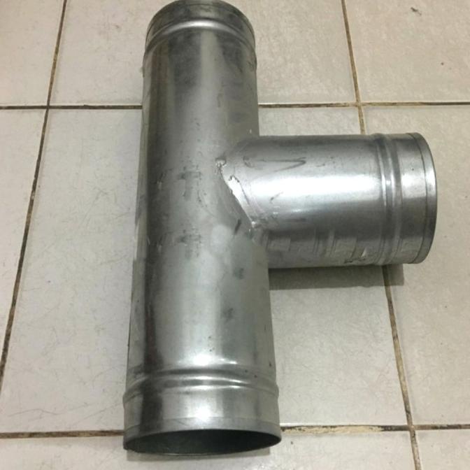 *#*#*#*#] sambungan T pipa ducting 8" / Tee Ducting 8 inchi/T flexible cerobong