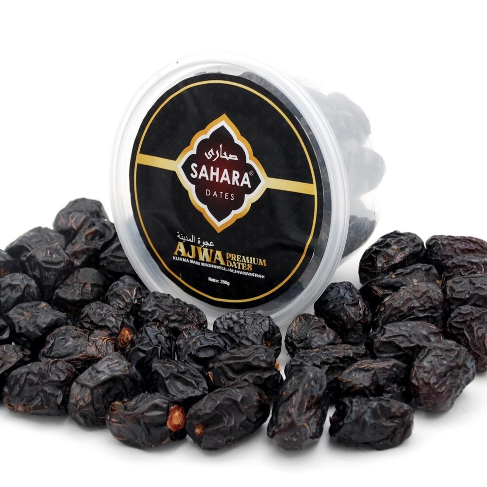 

Kurma Ajwa 250 gram Premium Korma Rasul Shifa Madinah Nabawi Asli - Sahara Dates Best Seller