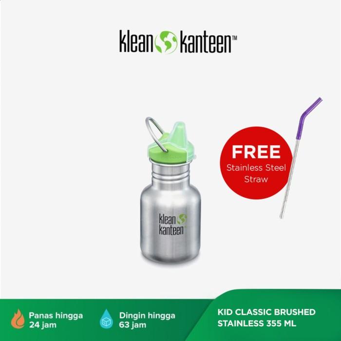 Klean Kanteen Kid Classic Brushed Stainless 355 ml