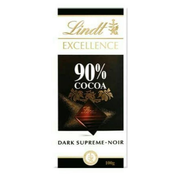 

Lindt Dark Chocolate 90% Dark Chocolate Healthy Brain Booster Best Seller