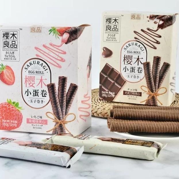 

Sakuragi Egg Roll Biscuit 260 gram Best Seller