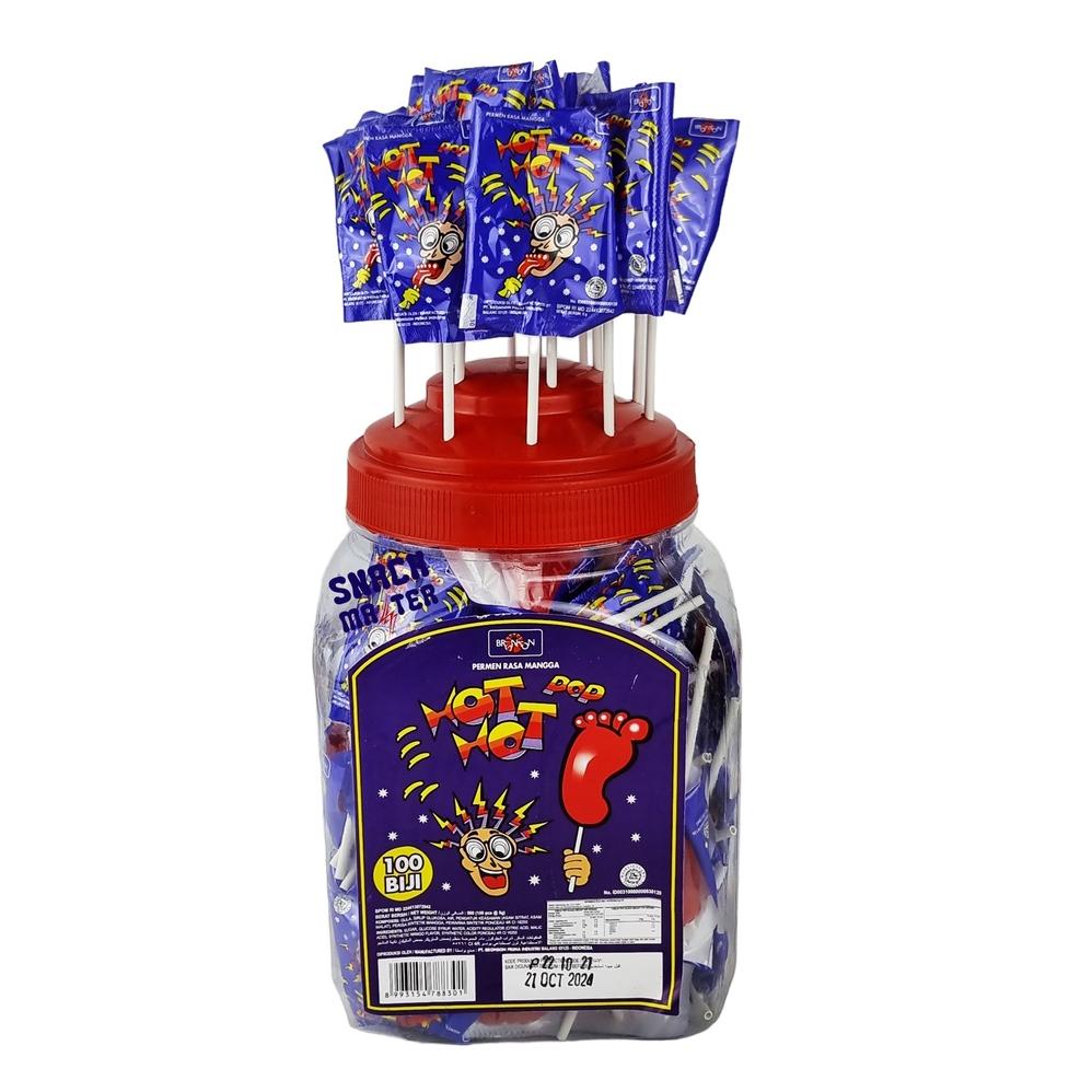 

Hot Hot Pop JAR Permen Kaki - Netto 500 gr (Isi 100 butir) Best Seller