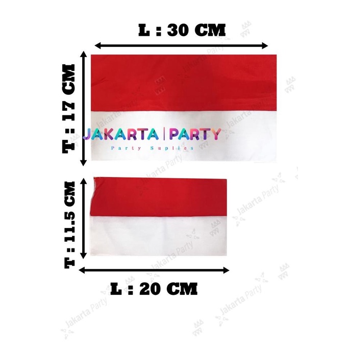 Bendera Merah Putih Kecil / Bendera Indonesia / Bendera Kain Motor