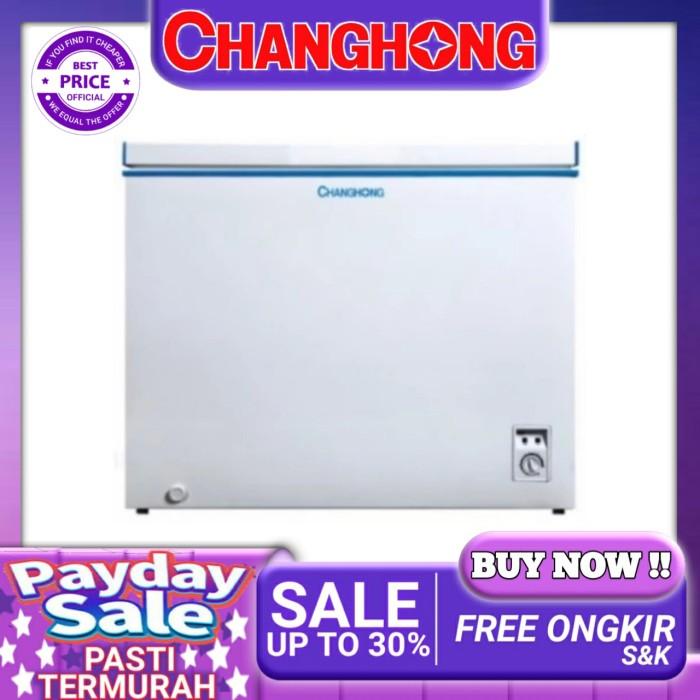 Cooling Chest Freezer Box Changhong Cbd-205 Cbd205 Low 120 Watt 200 Liter