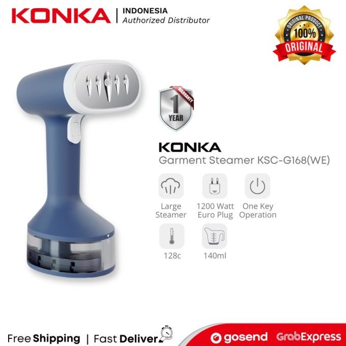 Bisa Gojek/Grab - Konka Garment Steamer | Setrika Uap Genggam - Nindea_Store
