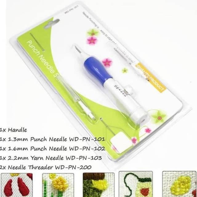 JARUM RAJUT ALAT RAJUT EMBROIDER SULAM SET Best Seller