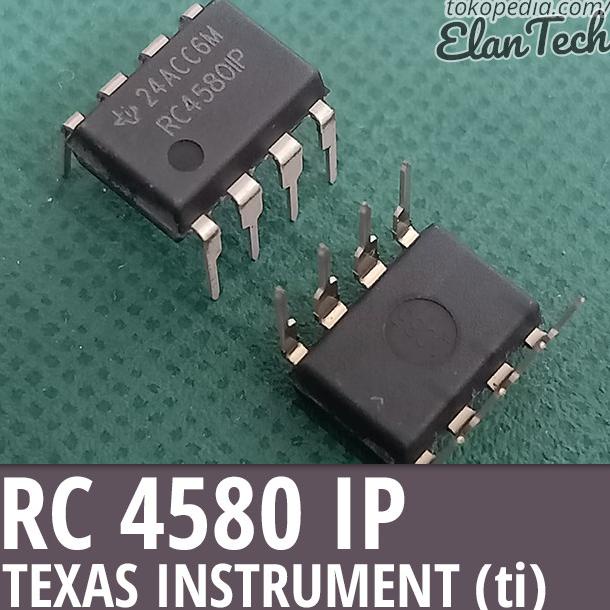 RC4580 / RC4580IP Texas Instrument TI Ori Original Asli Elan73c dijamin