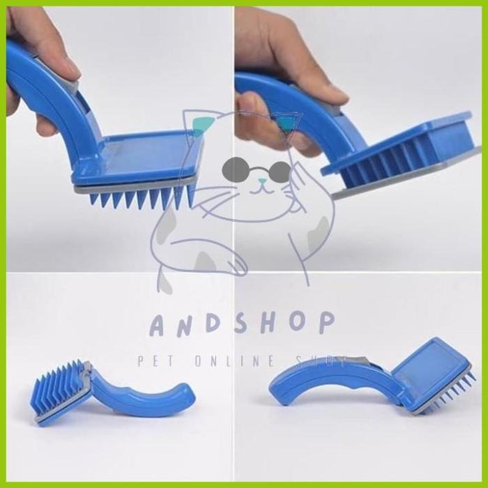 Terlaris Sisir Anjing/Sisir Grooming Anjing Poodle Berkualitas
