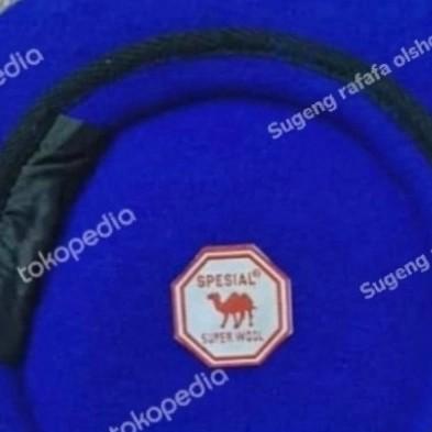 Best Seller Baret Biru Polair + Emblem / Baret Camel Untuk Polair