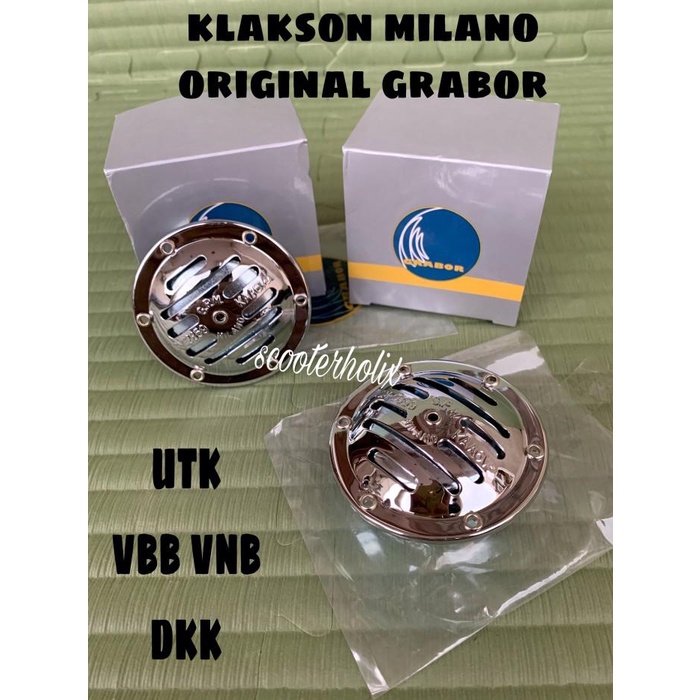 Terlaris Klakson Milano Original Grabor . Utk Vbb Vnb Dkk