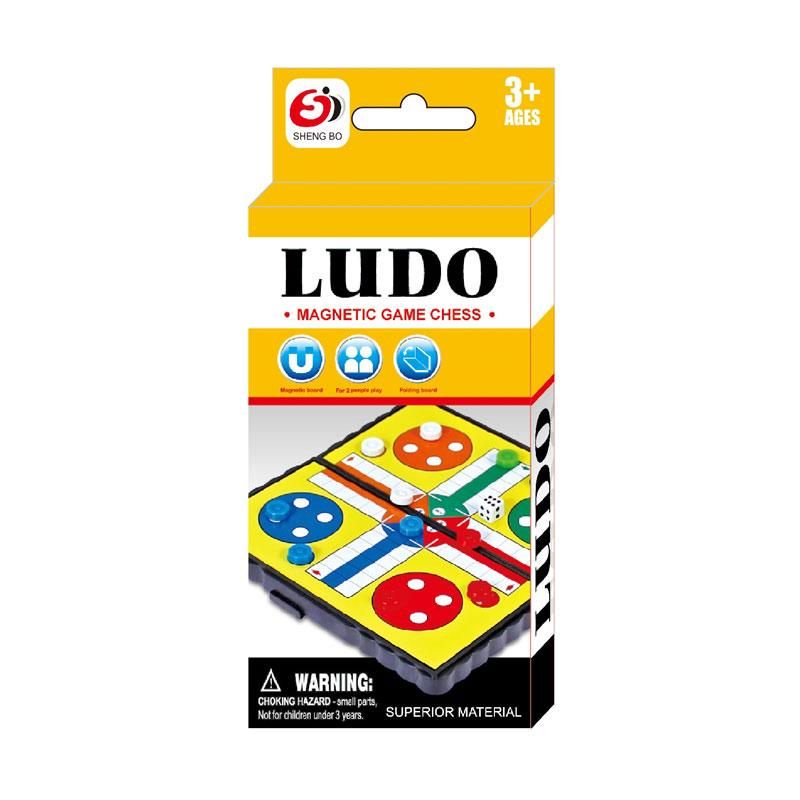 Mainan anak MAGNETIC LUDO MINI FAMILY GAME PREMIUM LUDO MAGNET BOARD mainan ludo