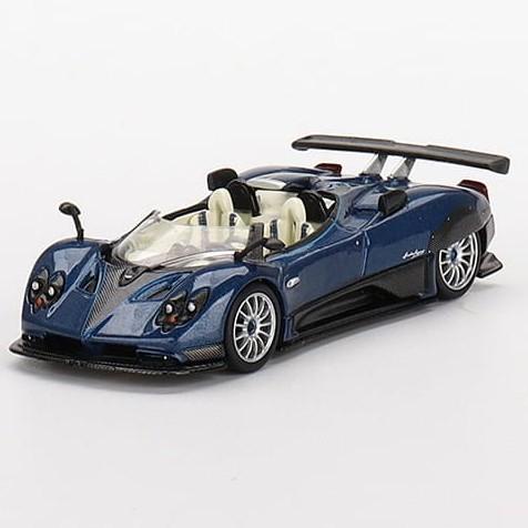 Terlaris Mini Gt 1:64 Mgt00370L, Zonda Pagani Hp Barchetta, Blue Tricolore