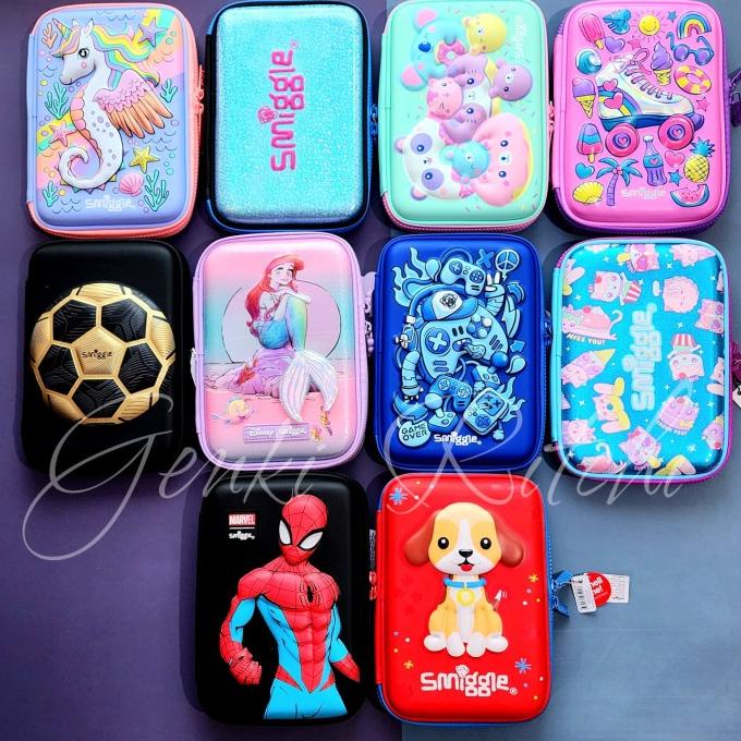 

Trend Tempat Pensil Smiggle Original Hardcase 3D Eva Waterproof Sports Discount