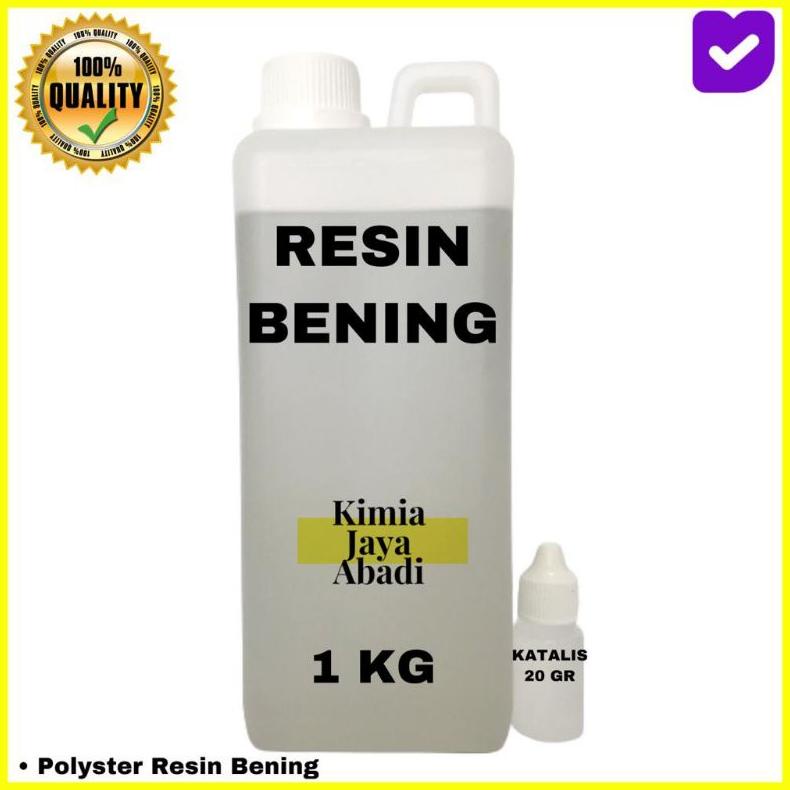 

RESIN BENING 1 KG & KATALIS 20 GR