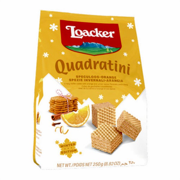 

Loacker Quadratini Speculoos Orange 250 g