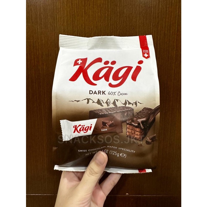 

KAGI MINI BAG SWISS CHOCOLATE WAFER DARK ORANGE / HAZELNUT / DARK CHOC