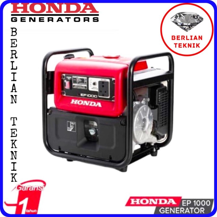 Ready Gasoline Generator Mesin Genset Bensin Honda EP 1000 / 750 Watt