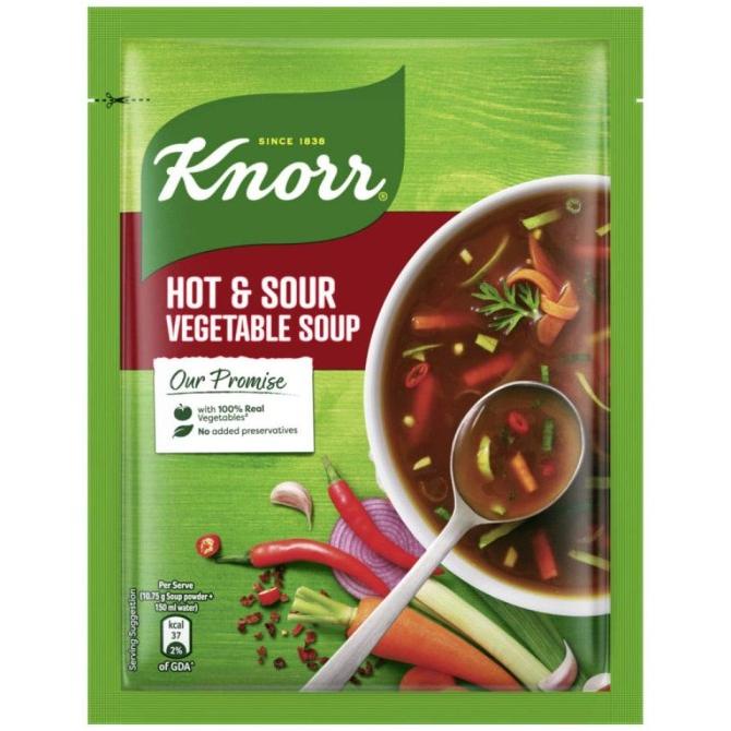 

&<&<&<&] KNORR HOT & SOUR VEGETABLE SOUP 43 GM